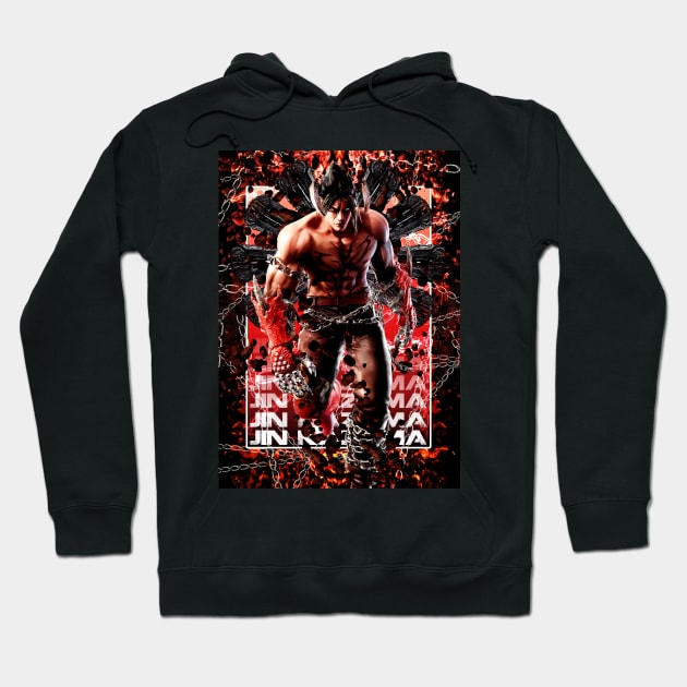 Tekken Jin Kazama Hoodie by syanart